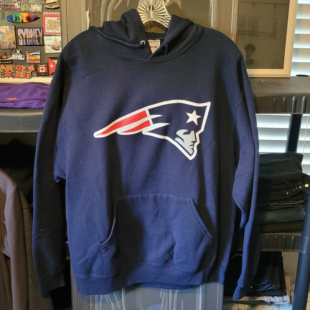 Tom Brady Patriots Hoodie NEW Large